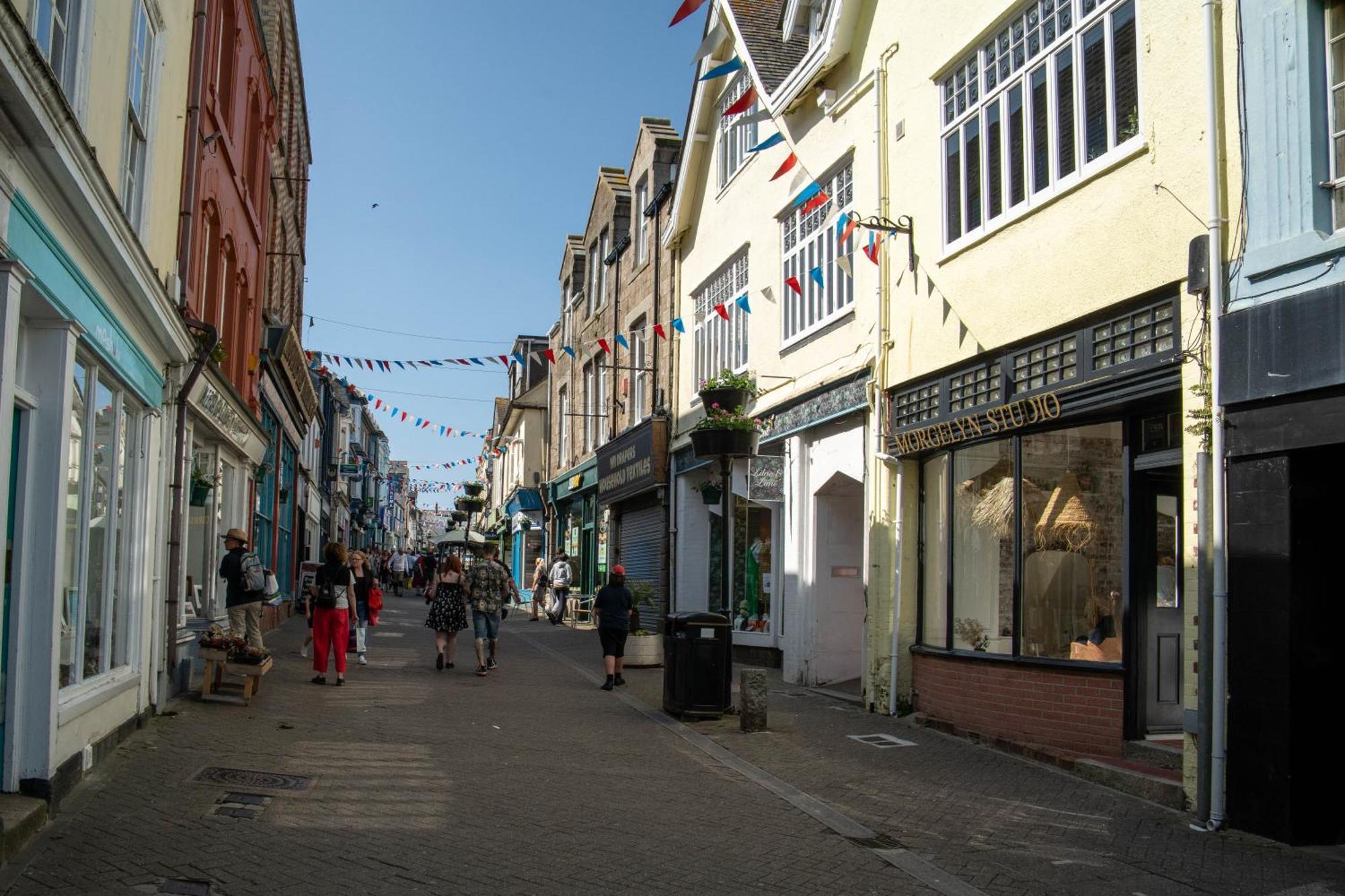 NEW Central Penzance one Bedroom Apartment Esterno foto