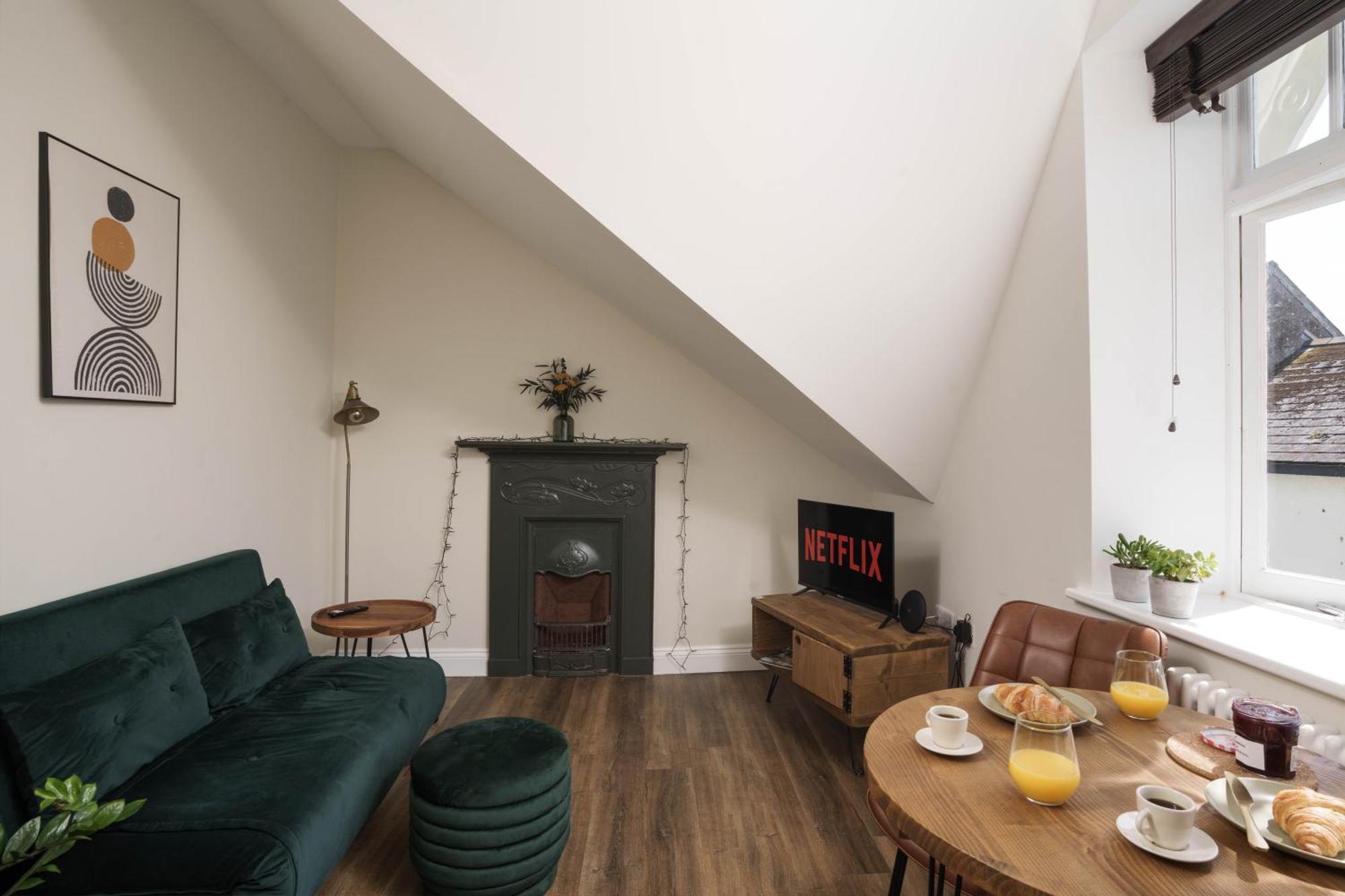 NEW Central Penzance one Bedroom Apartment Esterno foto